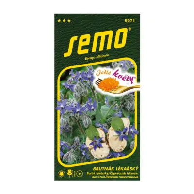semienka borak lekarsky jedle kvety zo semien bylinky