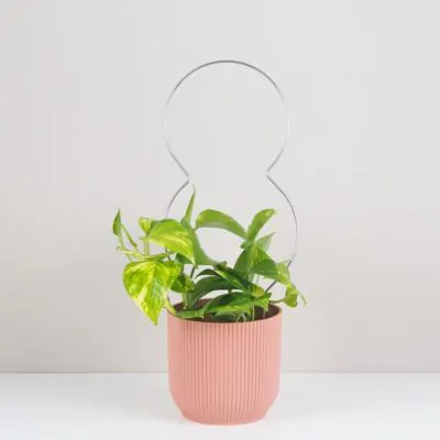 dekorativna opora pre rastliny osmicka kovova oporna tyc ku kvetom