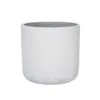 Kvetináč Charlie white washed kvetinac charlie white washed biely betonovy kvetinac