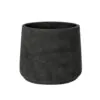 Kvetináč Patt black washed kvetinac patt black washed cierny antracitovy betonovy kvetinac