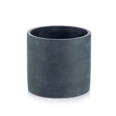 dekoracny crepnik betonovy tmavosivy